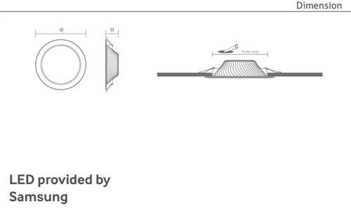 Ballet Series LED Downlight