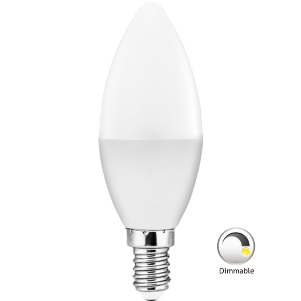 Dimmable LED Candle Bulb