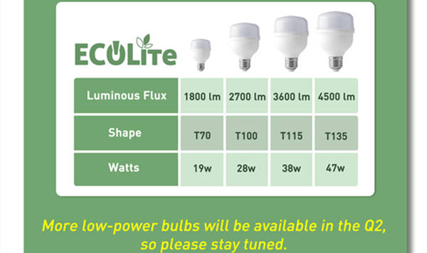 ECOLite LED T Bulb